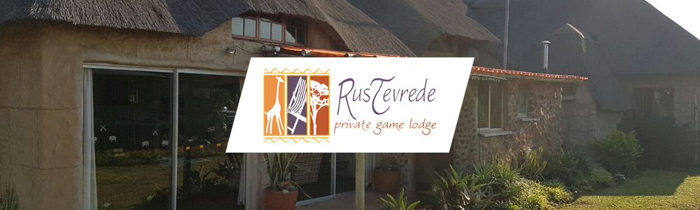 Rus Tevrede Game Lodge & Reserve Dinokeng main banner image